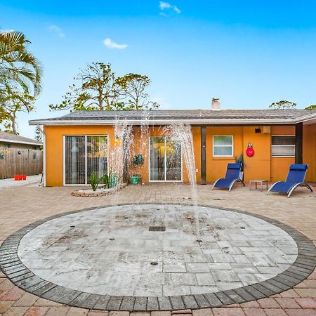 Coastal Villa W Amazing Courtyard - Splash Pad! Sarasota Ngoại thất bức ảnh
