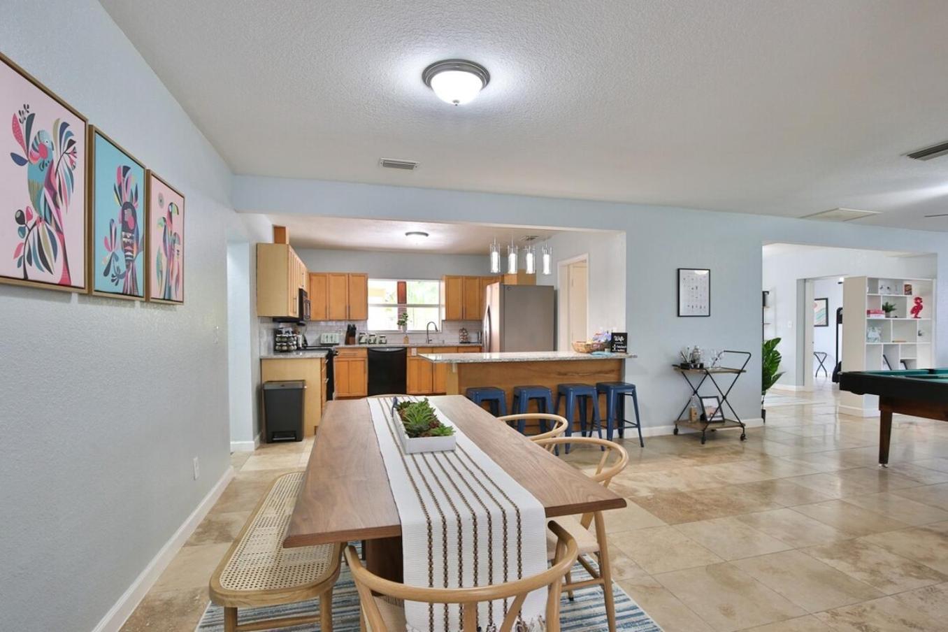 Coastal Villa W Amazing Courtyard - Splash Pad! Sarasota Ngoại thất bức ảnh